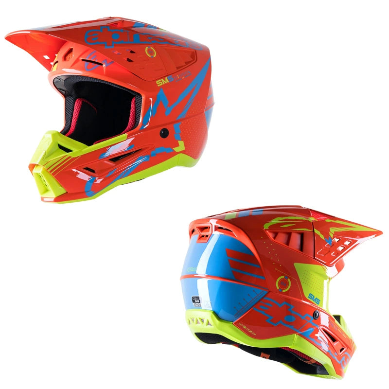 23 A-Star Alpinestars Off-Road Motorcycle Helmets S-M5 Field Anti-Fall Rally Helmets Forest Road Helmets