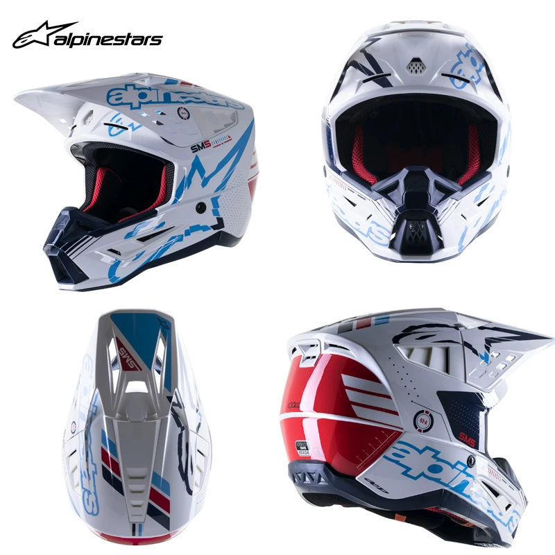 23 A-Star Alpinestars Off-Road Motorcycle Helmets S-M5 Field Anti-Fall Rally Helmets Forest Road Helmets